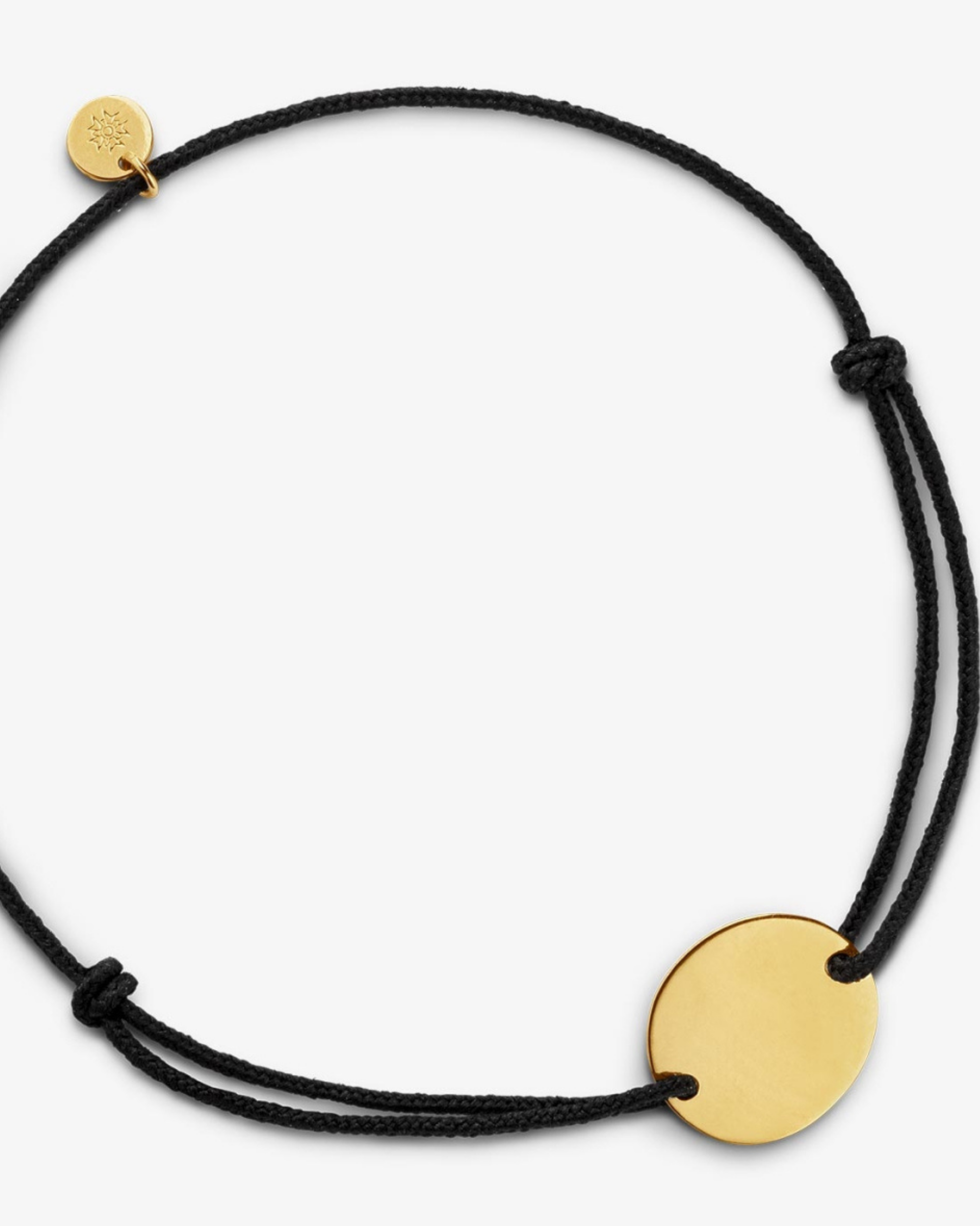 Bracelet Cordon Gourmette Galet