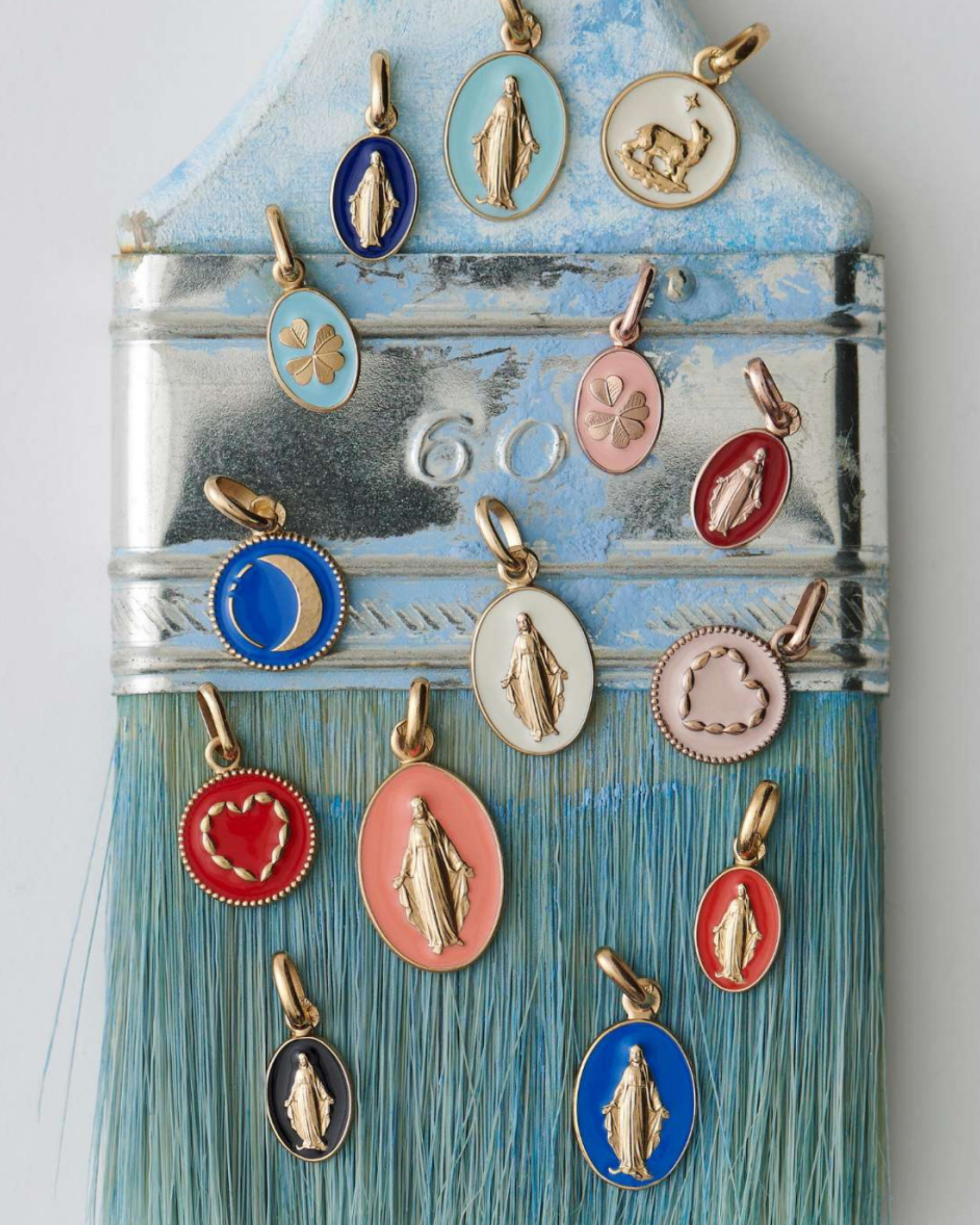 Pendentif Cœur Or Rose - Rose Poudré