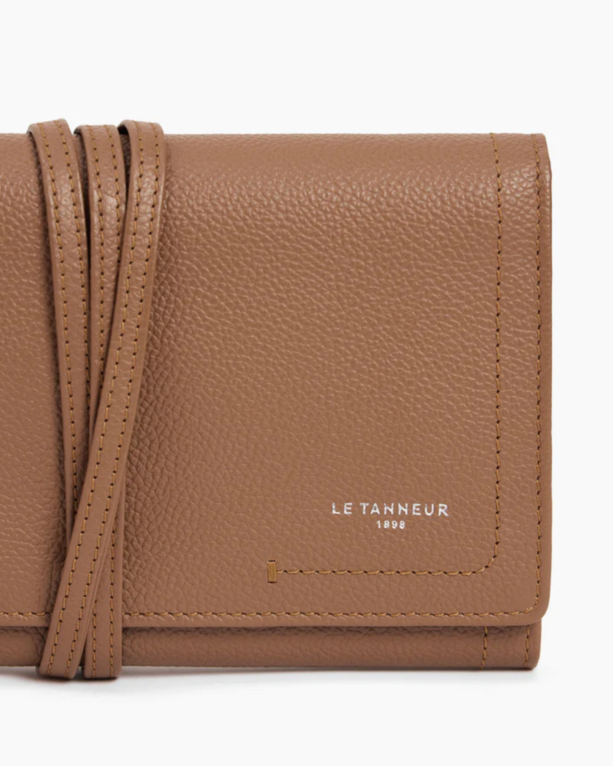 Coffret bijoux de voyage en cuir grainé