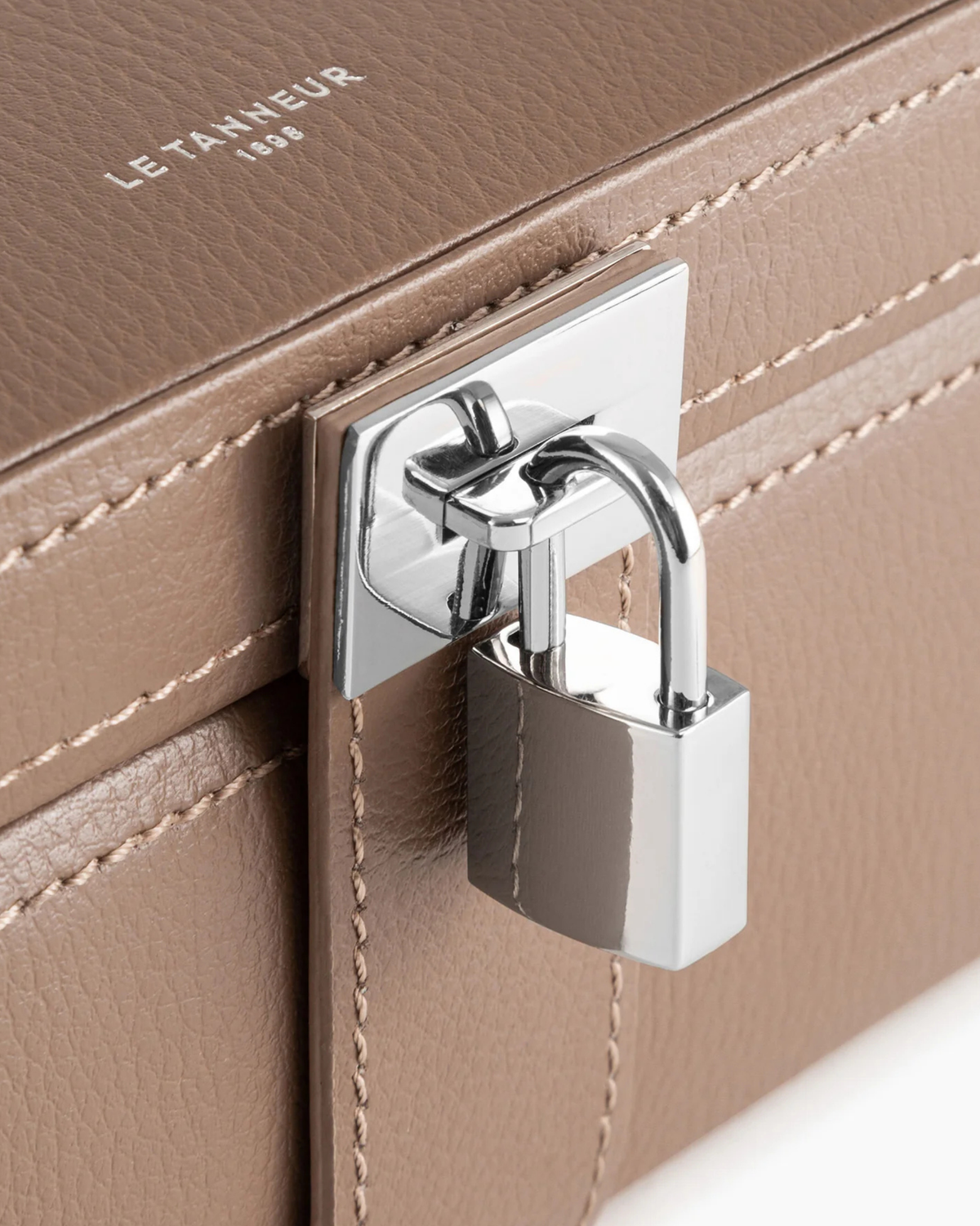 Boite à bijoux moyen modèle en cuir