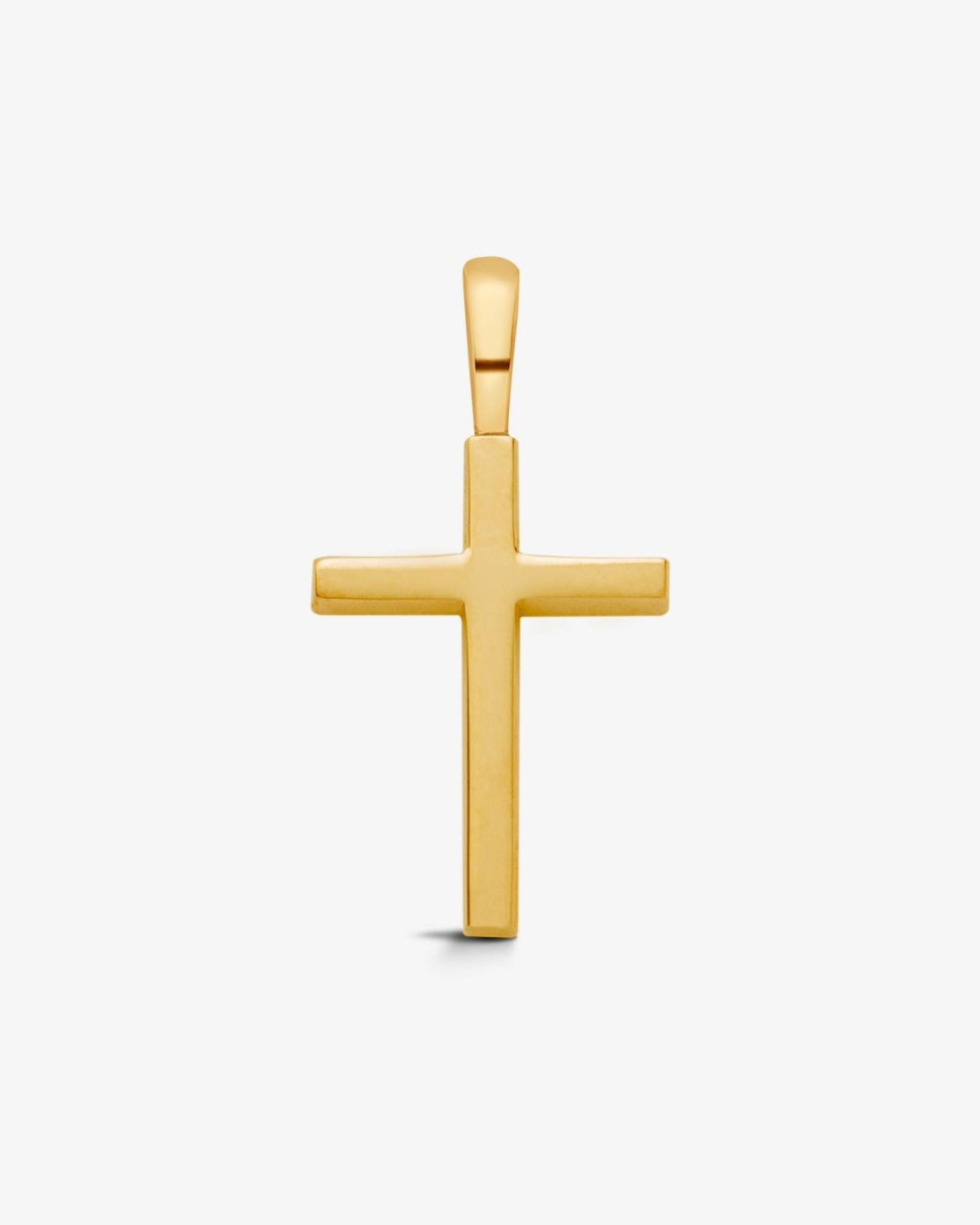 Croix Fil Carré Or Jaune