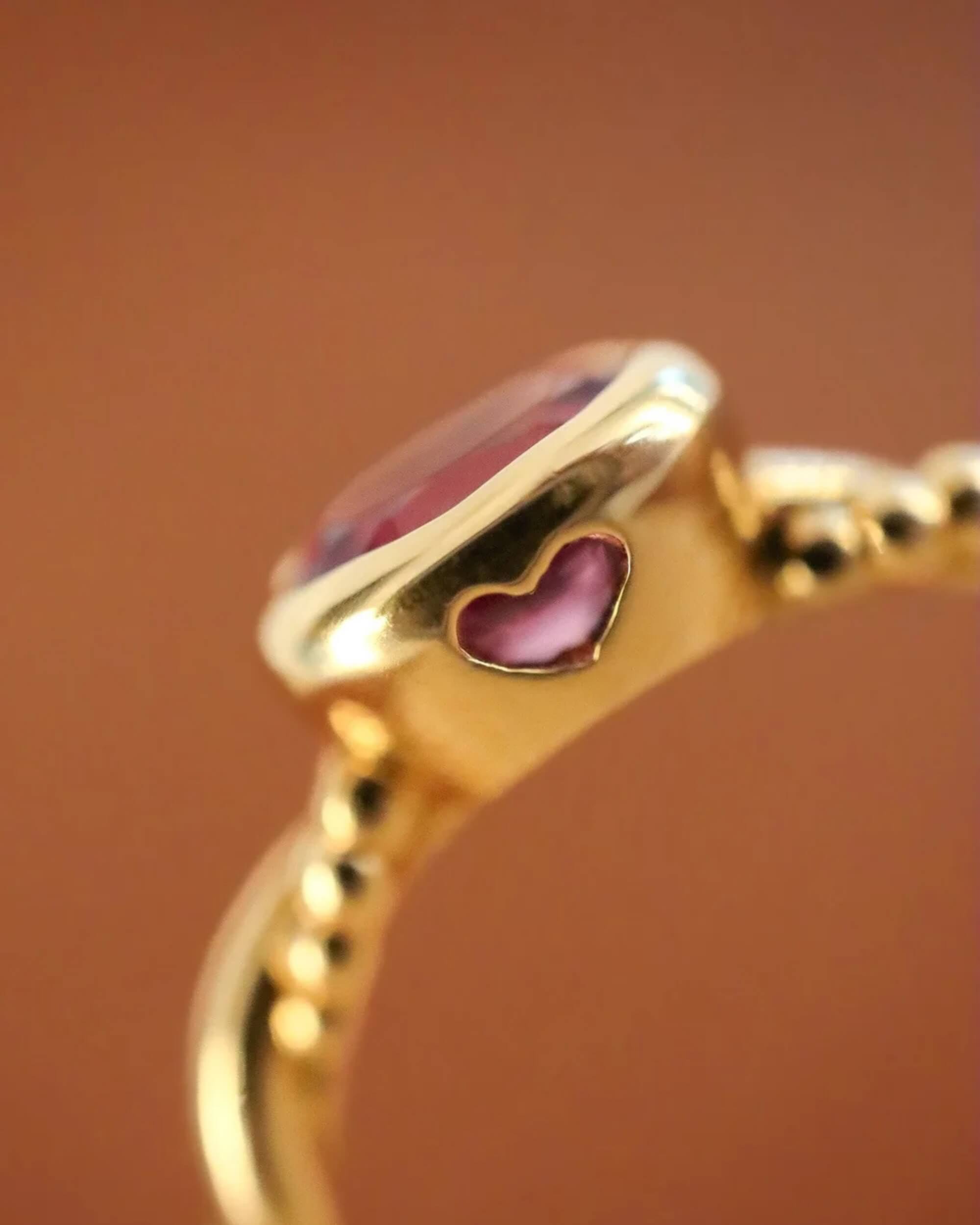 Bague Ispahan Saphir Rose