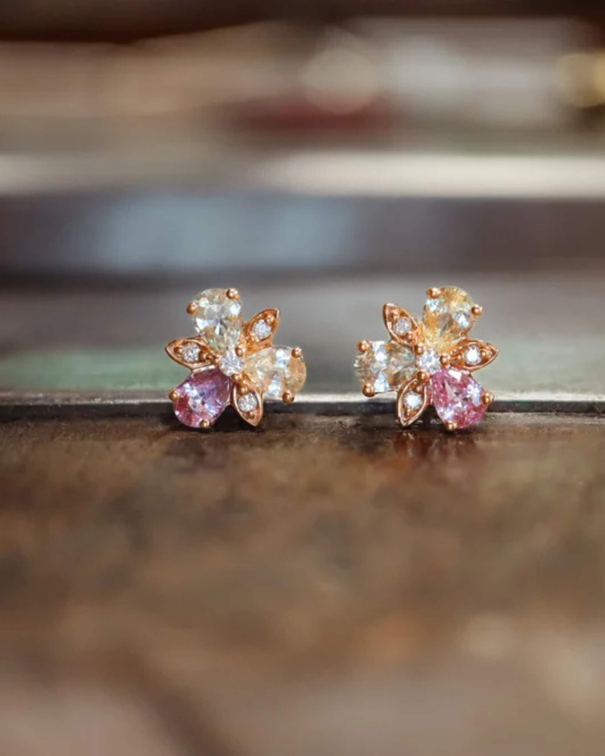 Boucles d'oreilles Giverny