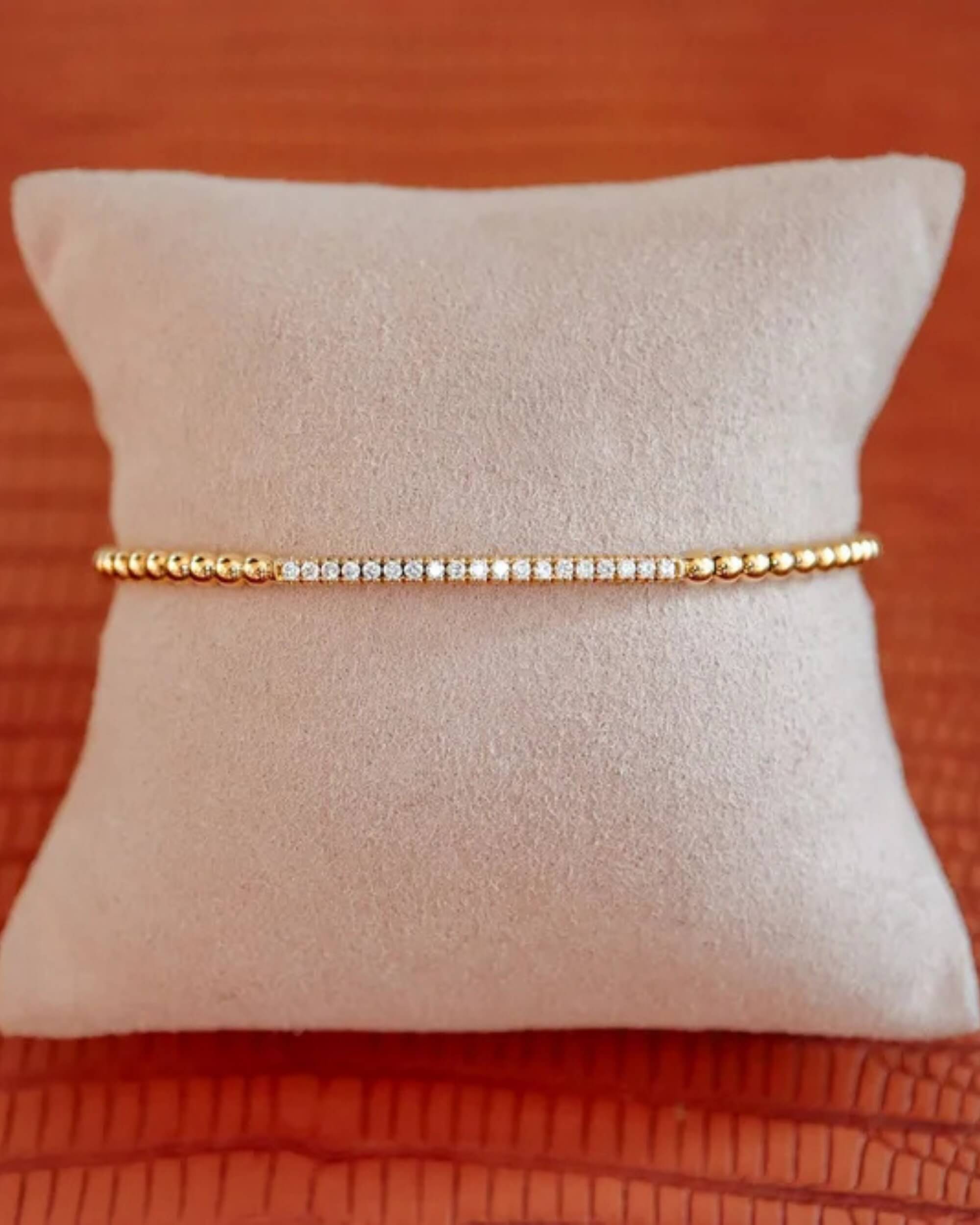 Bracelet Kyoto extensible diamants