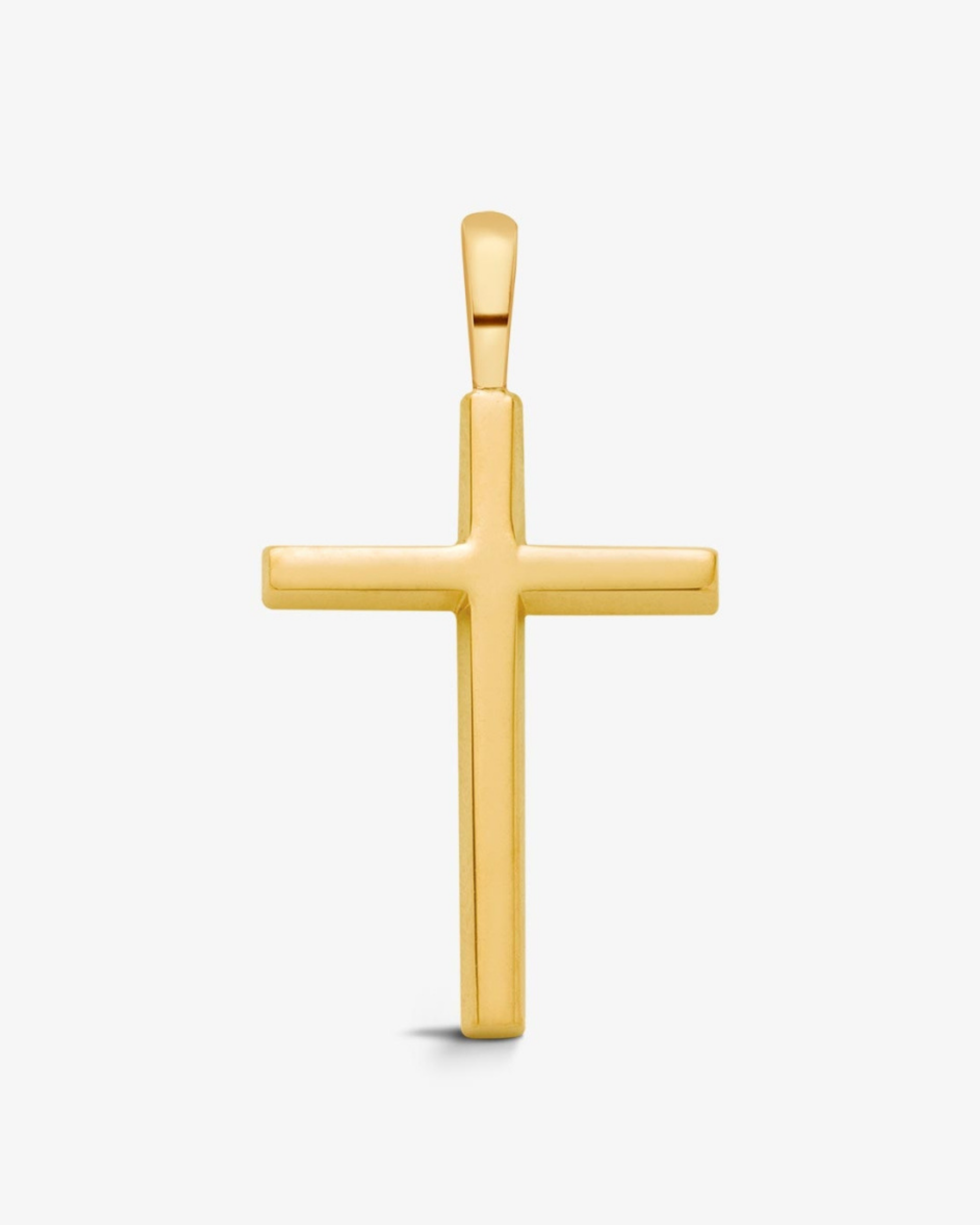 Croix Fil Carré Or Jaune