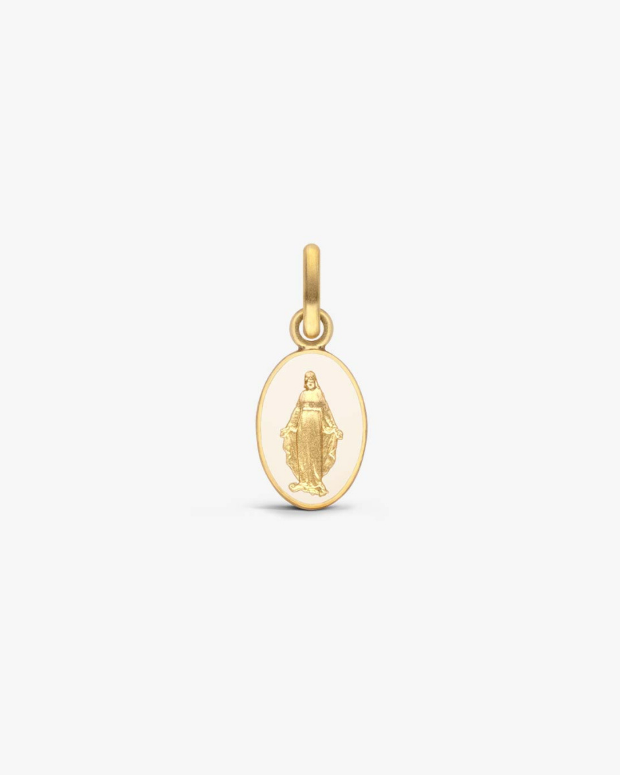 Médaille Miraculeuse Or Jaune - Ivoire