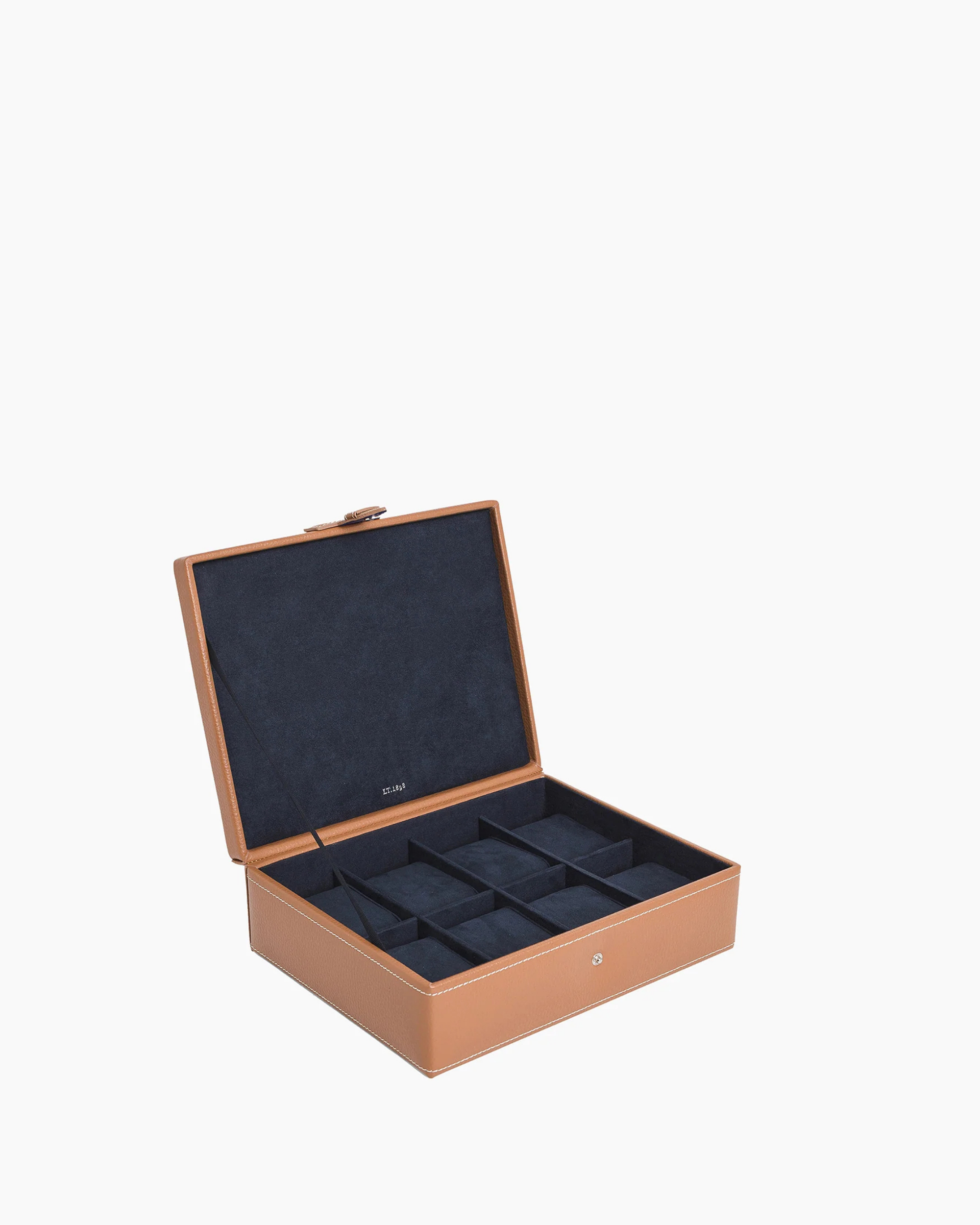Coffret 8 montres en cuir