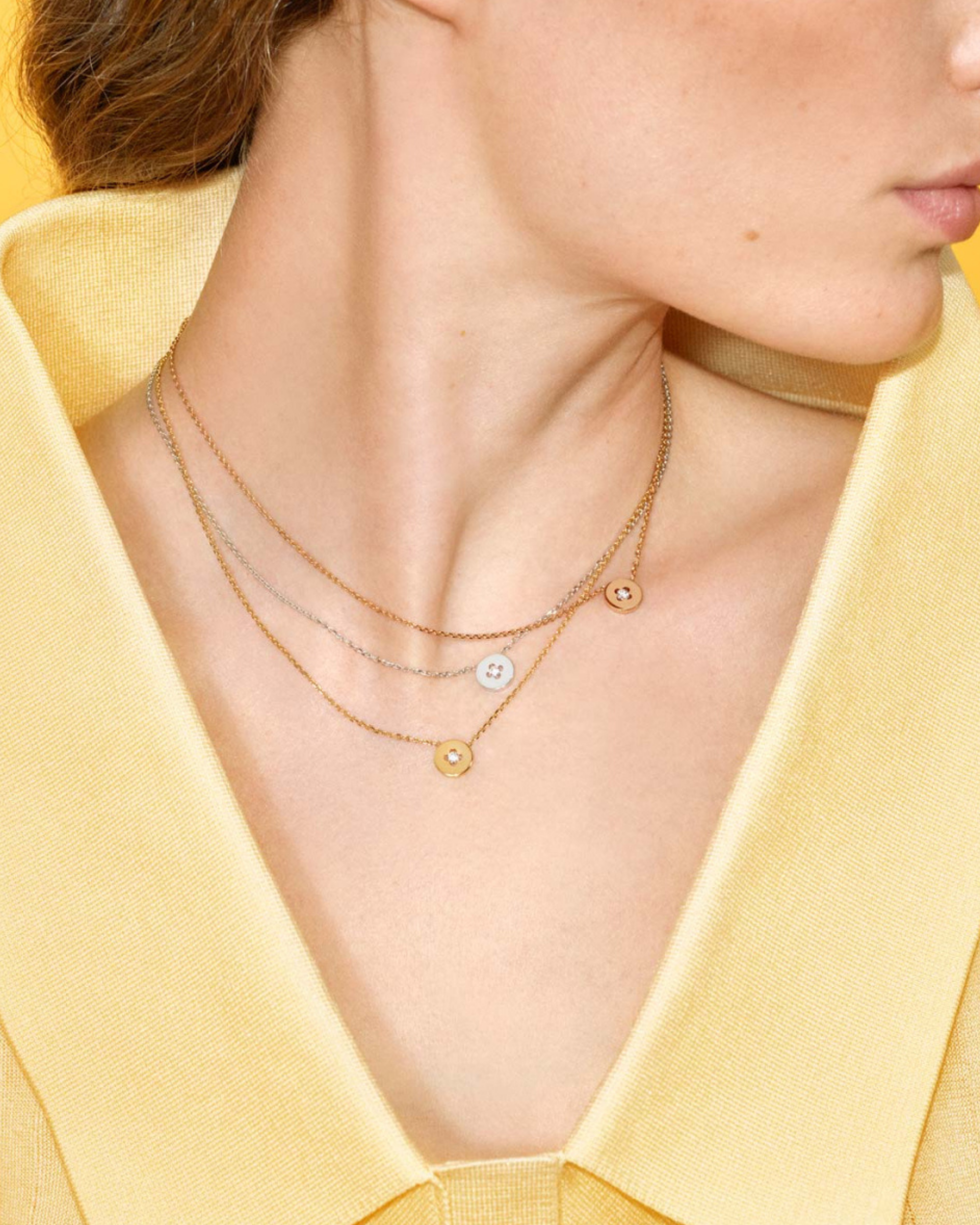 Collier Or Jaune Royale