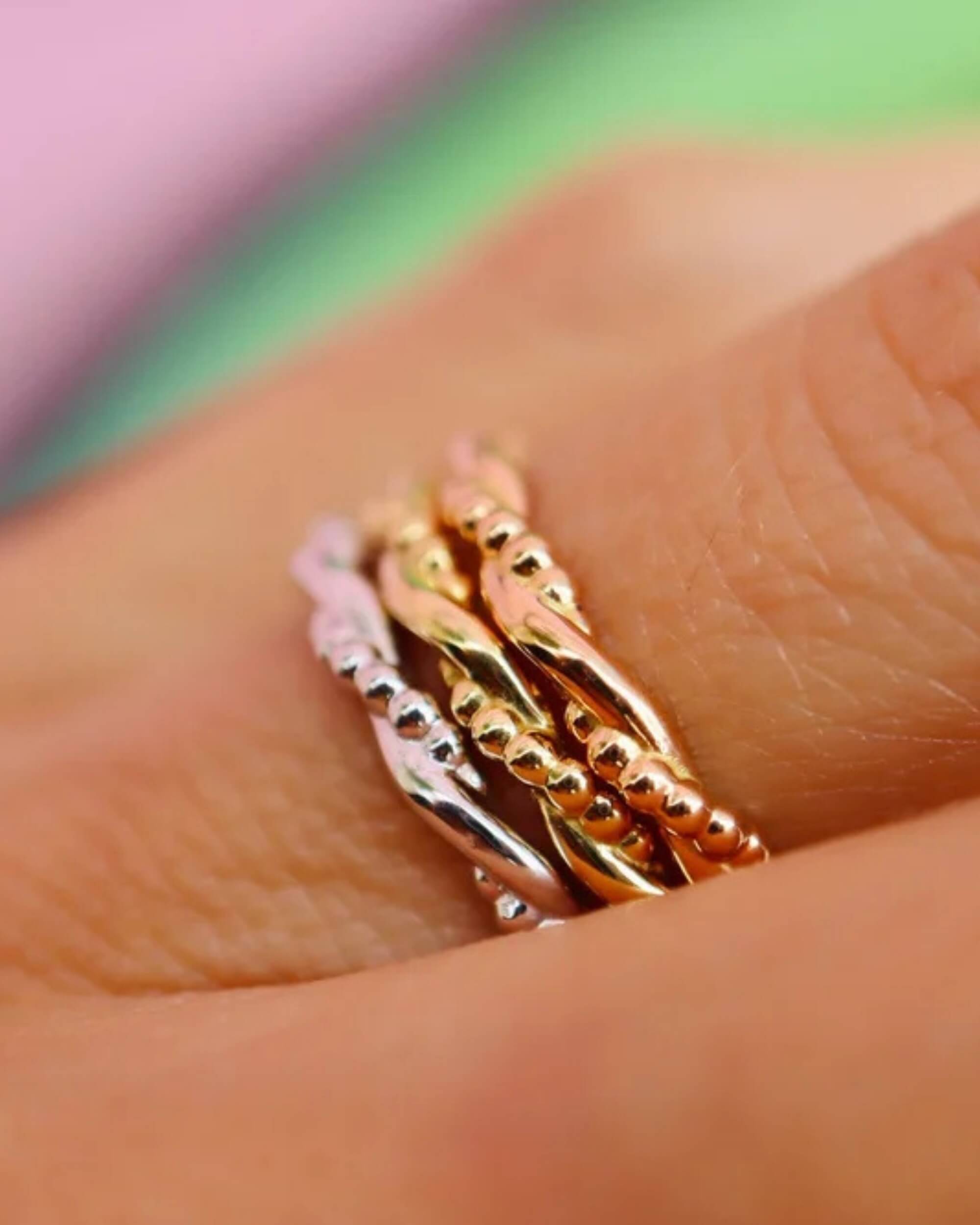 Bague Ispahan S Or Rose