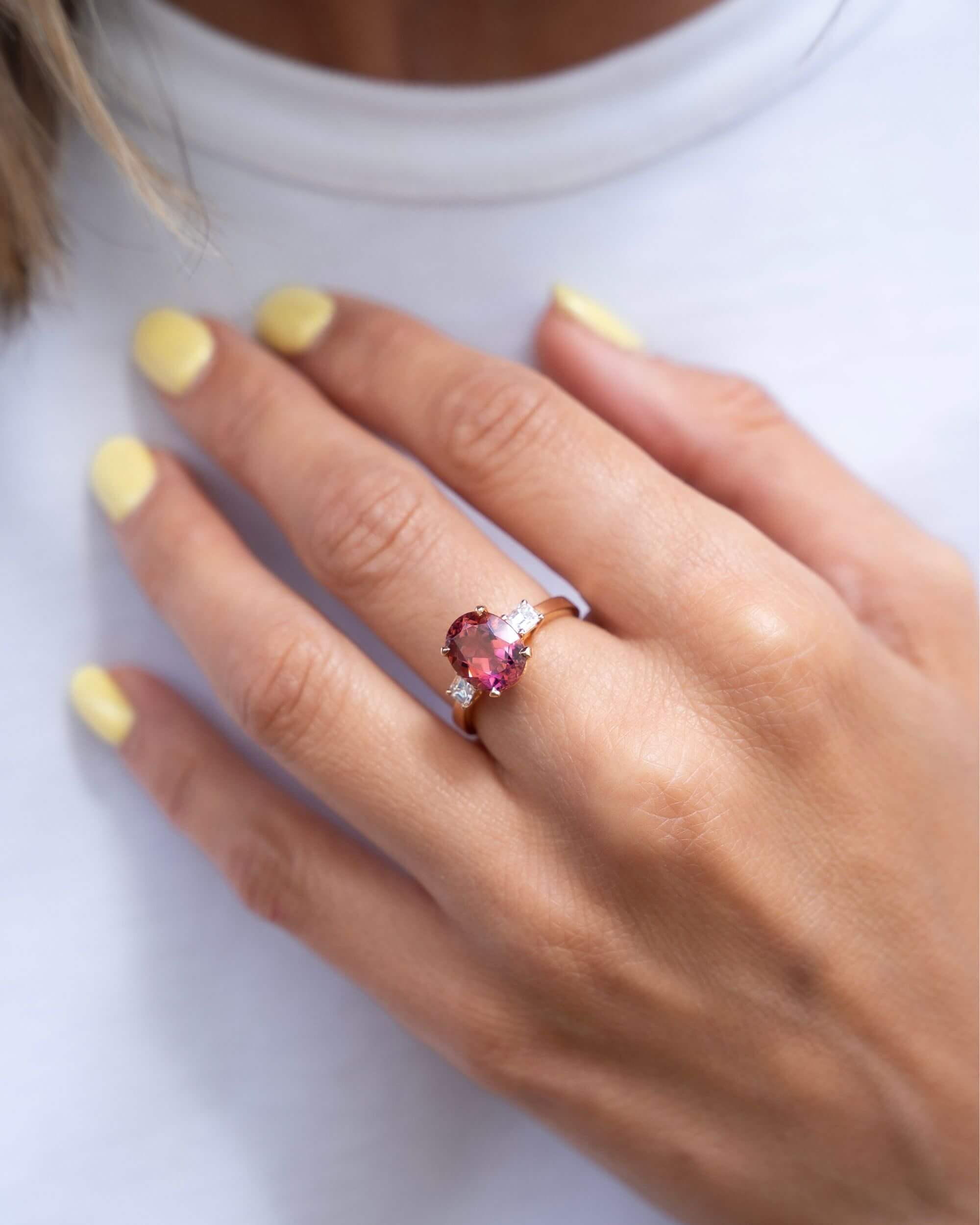 Bague Parisian Rose