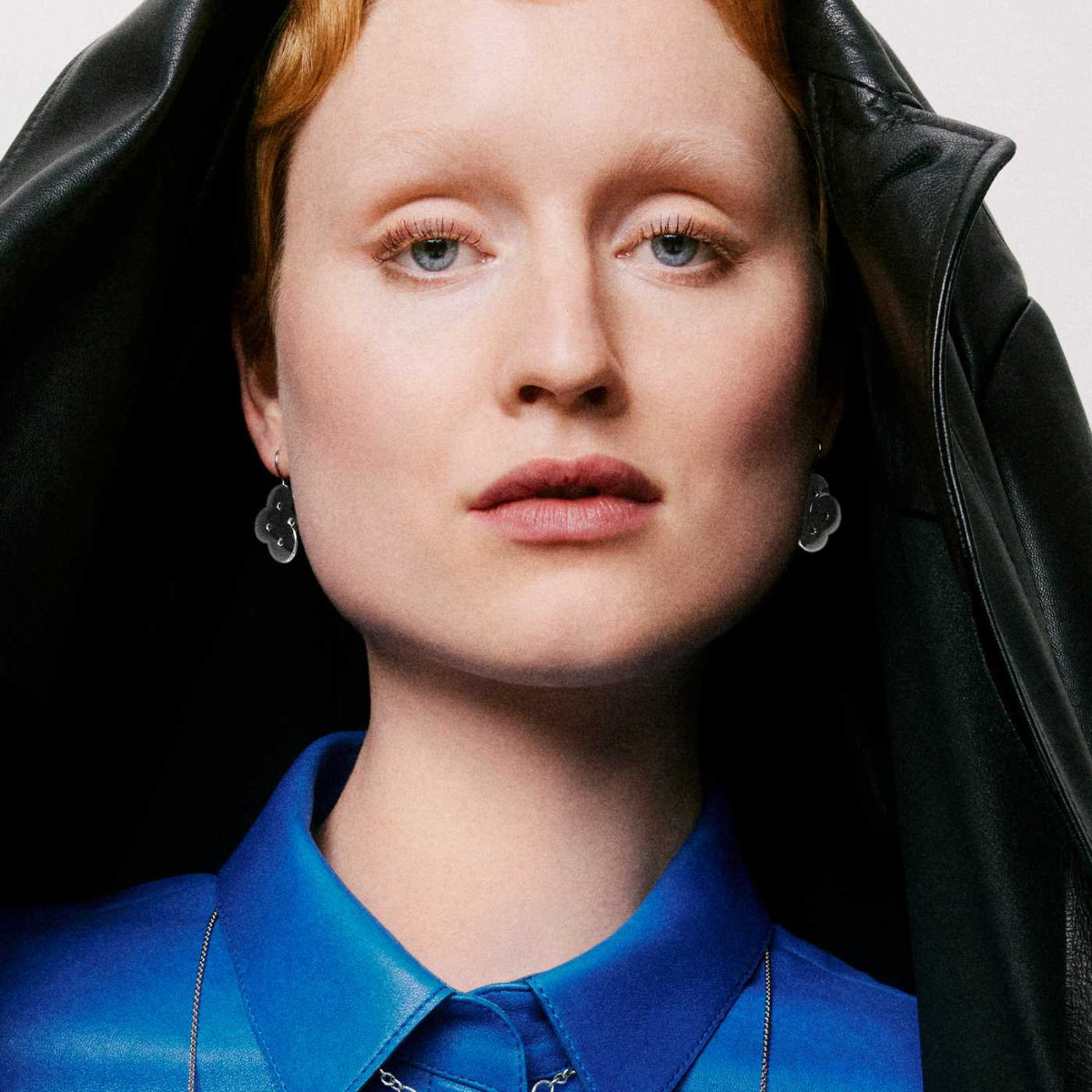 Boucles d'Oreilles Dormeuses Argent Enlacé